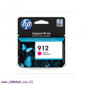 דיו למדפסת HP 3YL78AE/912 אדום - מקורי