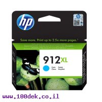 דיו למדפסת HP 3YL81AE/912XL כחול - מקורי