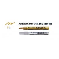 טוש סימון Artline 900 XF (ראש עגול רחב) - זהב