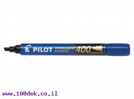 תמונה של מוצר טוש לא מחיק Pilot SCA-400 (פיילוט) ראש שטוח - כחול