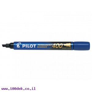 טוש לא מחיק Pilot SCA-400 (פיילוט) ראש שטוח - כחול