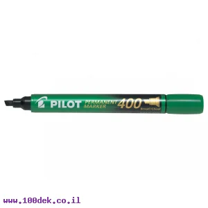 טוש לא מחיק Pilot SCA-400 (פיילוט) ראש שטוח - ירוק