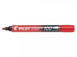 תמונה של מוצר טוש לא מחיק Pilot SCA-100 (פיילוט) ראש עגול - אדום