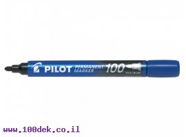 תמונה של מוצר טוש לא מחיק Pilot SCA-100 (פיילוט) ראש עגול - כחול