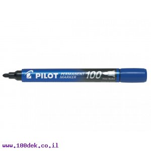 טוש לא מחיק Pilot SCA-100 (פיילוט) ראש עגול - כחול