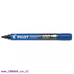 טוש לא מחיק Pilot SCA-100 (פיילוט) ראש עגול - כחול
