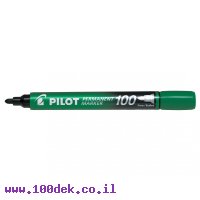 טוש לא מחיק Pilot SCA-100 (פיילוט) ראש עגול - ירוק