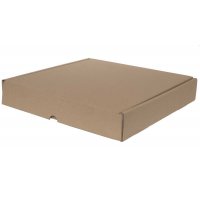 קופסה מקרטון חום - 360x335x60 מ"מ