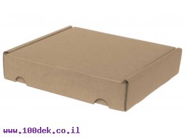 תמונה של מוצר קופסה מקרטון חום - 215x205x45 מ"מ