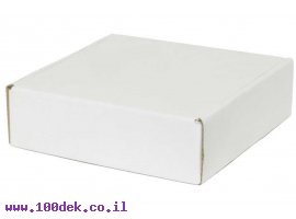 תמונה של מוצר קופסה מקרטון לבן - 141x141x43 מ"מ