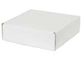 תמונה של מוצר קופסה מקרטון לבן - 141x141x43 מ"מ