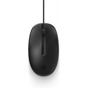 עכבר חוטי HP 125 שחור