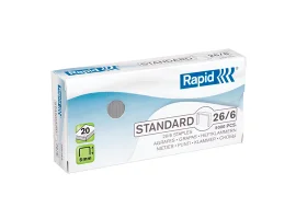 תמונה של מוצר סיכות שדכן 26/6 Rapid - דגם רגיל, כמות 5000 יחידות