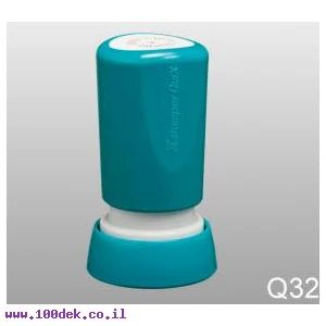 חותמת עגולה 14 ממ Q32 אדום ARTLINE