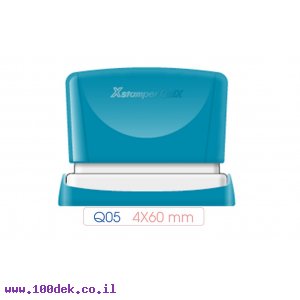 חותמת פטנט Q05 4X60 ARTLINE אדום
