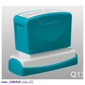 חותמת פטנט Q13 13X49  ARTLIN אדום